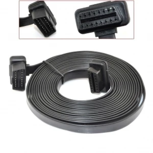 Cablu prelungitor OBD2 5m tată-mamă cu conector 16 pini pentru diagnoză