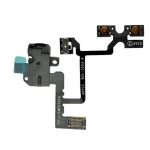 Cablu flex audio iPhone 4 negru - piesă originală pentru reparații