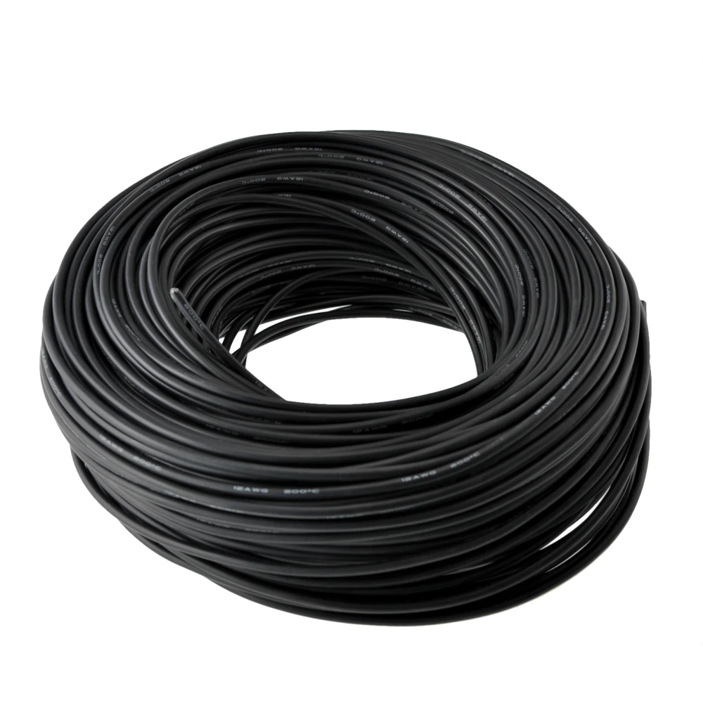 Cablu flexibil din silicon 12AWG rezistent până la 200º și 600V pentru uz profesional