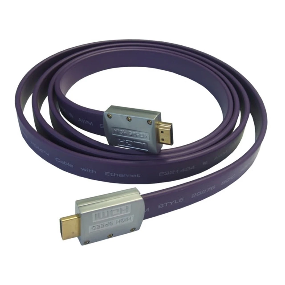 Cablu HDMI 1.4 plat de 2 metri pentru PS3 și Xbox360