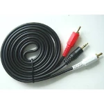 Cablu jack 3,5 mm la 2 RCA, calitate înaltă, 1.5m pentru conexiune audio