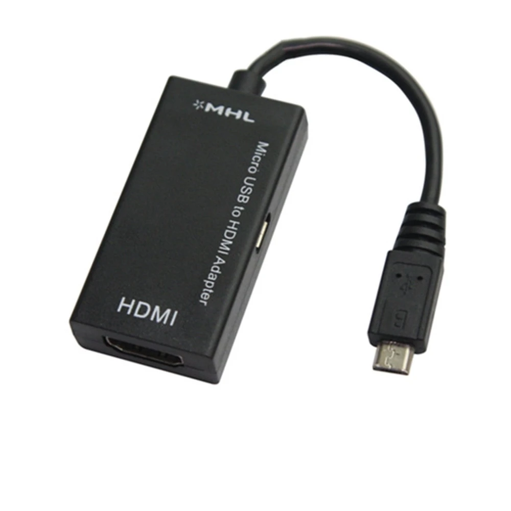 Cablu MHL MicroUSB la HDMI pentru conectarea telefonului la TV cu audio și video HD