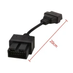 Cablu OBD1 la OBD2 Kia: adaptor diagnoză 20Pin la 16Pin compatibil cu KIA