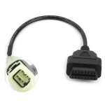 Cablu OBD2 la 4 pini pentru motocicletă Honda - adaptor diagnostic