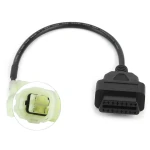 Cablu OBD2 la 4 pini pentru motocicletă Honda - adaptor diagnostic