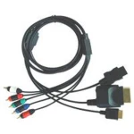 Cablu component 4 în 1 pentru PS2, PS3, Wii și Xbox 360