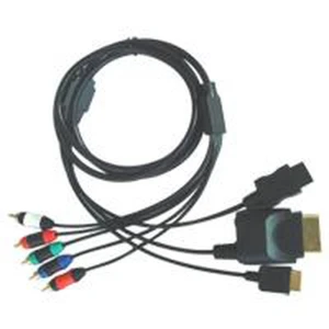 satkit Cablu component 4 în 1 pentru PS2, PS3, Wii și Xbox 360