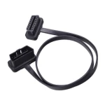 Cablu prelungitor OBD2 60cm cu unghi de 90 grade pentru conectare ușoară