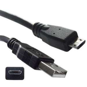 Cablu USB 2.0 la MicroUSB 1m M/M - cablu satkit pentru telefoane și tablete