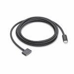 Cablu USB-C la MagSafe 3 140W pentru MacBook Pro și Air - 2 m împletit, Space Grey