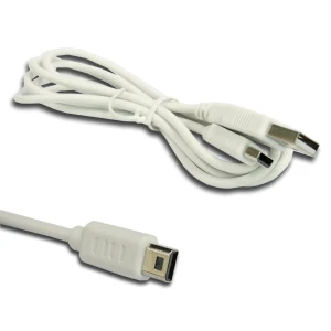 Cablu USB gamepad Wii U de 1 metru, compatibil cu toate versiunile