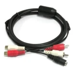 Detalle del adaptador VGA para consola PS3 y Wii
