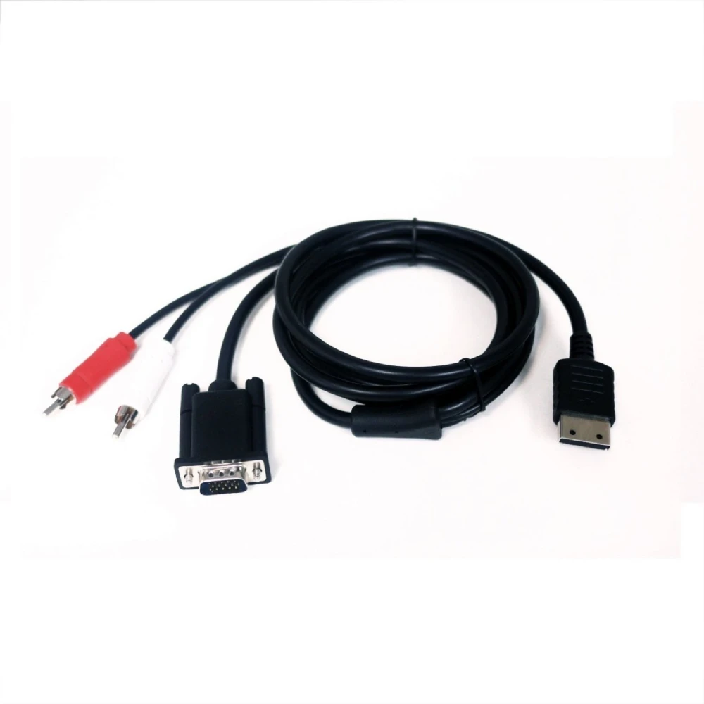 Cablu VGA Sega Dreamcast cu audio pentru TV și monitor