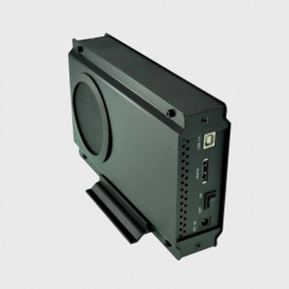 Carcasă externă USB 2.0 pentru HDD 3.5 cu ventilator și accesorii incluse