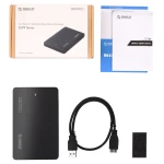 Carcasă externă USB 3.0 pentru HDD 2.5 compatibilă SATA Orico