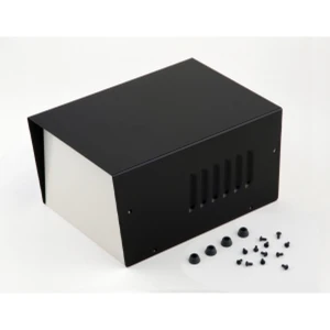 Carcasă metalică pentru proiecte 220x120x160mm cu ventilație și accesorii incluse