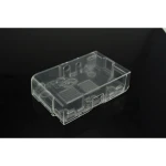 Carcasă plastic transparent Raspberry Pi compatibilă cu modelele A și B