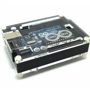 Carcasă protectoare acrilică pentru Arduino Uno - design satkit