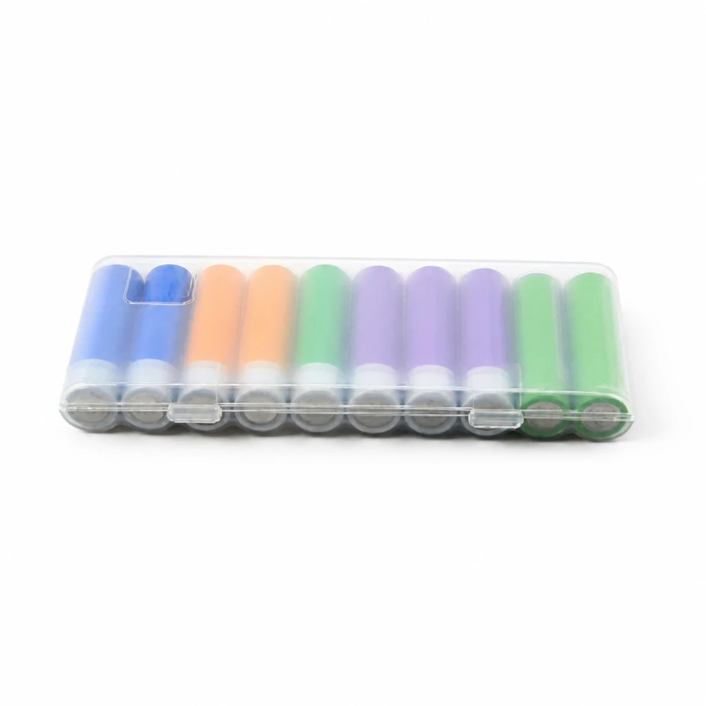 Cutie Suport Portbaterii 10× 18650 Plastic Transparent Capacitate Mare