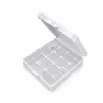Cutie Suport Portbaterii 4× 18650 Plastic Transparent Depozitare Protecție