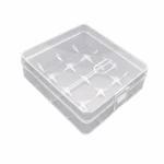 Cutie Suport Portbaterii 4× 18650 Plastic Transparent Depozitare Protecție
