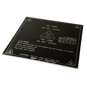 Pat caldant din aluminiu MK3 200x200 pentru imprimanta 3D Prusa - satkit