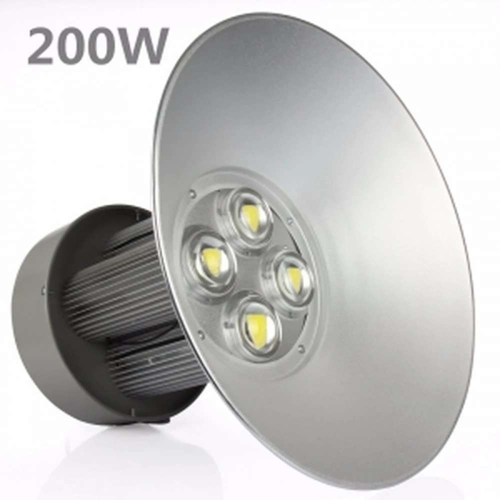 Lampa industriala LED 200W 6000K, lumina puternica, PF 0,95, putere 100% reala High Bay