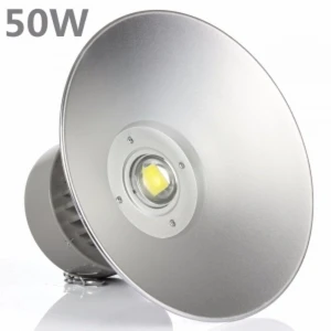 Lampa industrială LED 50W 6000K lumină puternică PF 0,95 High Bay LED