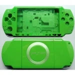 Carcasă completă PSP 2000 Slim verde cu butoane incluse