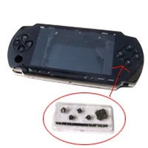Carcasă completă PSP 2000 Slim neagră cu butoane pentru reparații