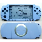 Carcasă completă PSP2000 albastru deschis cu butoane pentru reparații