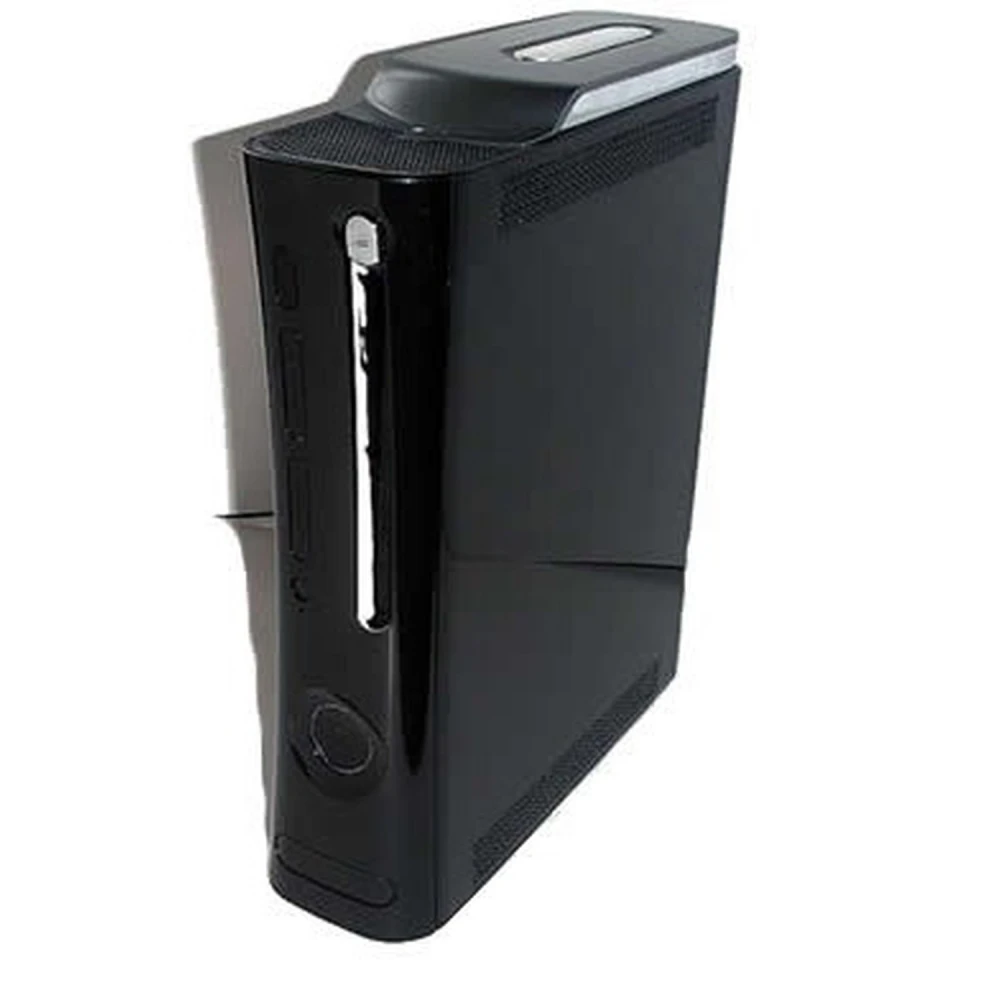 Carcasă completă Xbox 360 neagră - piesă de schimb de calitate
