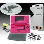 Carcasă Nintendo DSi roz - set complet cu butoane și șuruburi