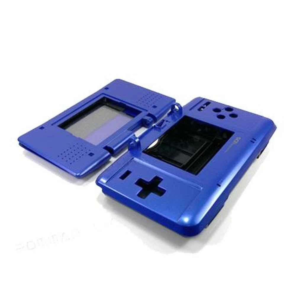 Carcasă de schimb Nintendo DS albastru închis pentru reparații și întreținere