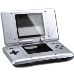 Carcasă de schimb Nintendo DS argintie pentru reparații și întreținere
