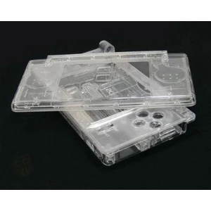 Carcasă de înlocuire Nintendo DS Lite transparentă - kit complet
