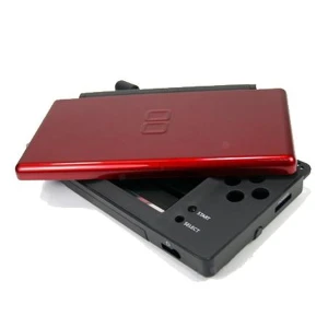 Carcasă de schimb pentru Nintendo DS Lite, negru și roșu