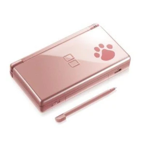 Carcasă de înlocuire pentru Nintendo DS Lite Nintendogs, roz metalizat