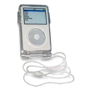 Carcasă transparentă pentru iPod Video: protecție și acces ușor