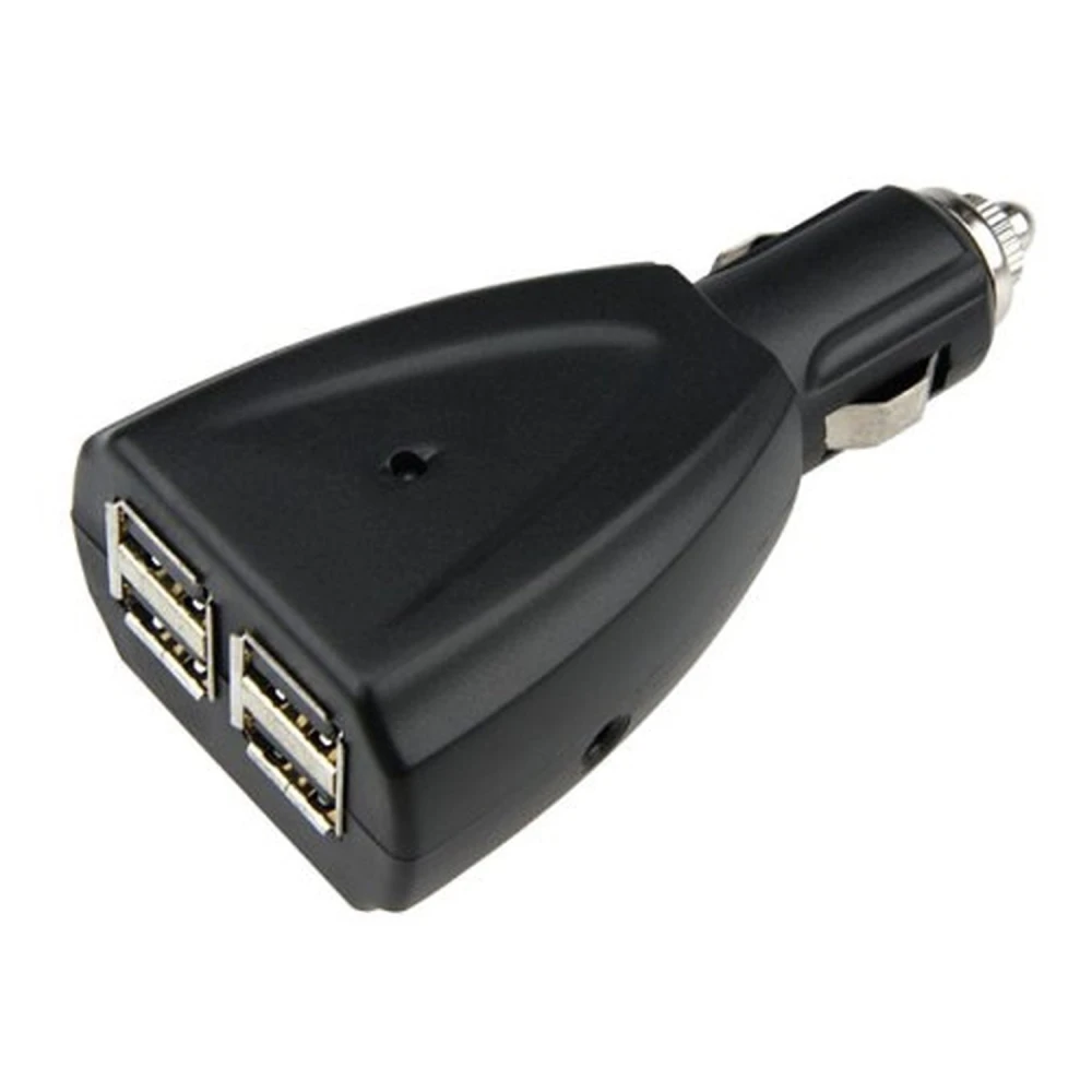 Incarcator auto USB 4 porturi pentru incarcare multipla rapida si eficienta