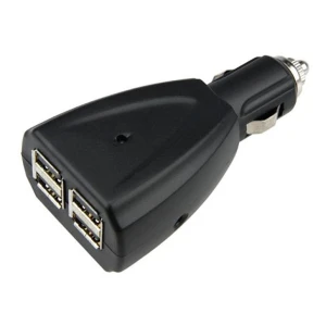 Incarcator auto USB 4 porturi pentru incarcare multipla rapida si eficienta
