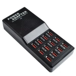 Incarcator USB 12 porturi 5V 30A - statie de incarcare rapida pentru smartphone-uri si tablete