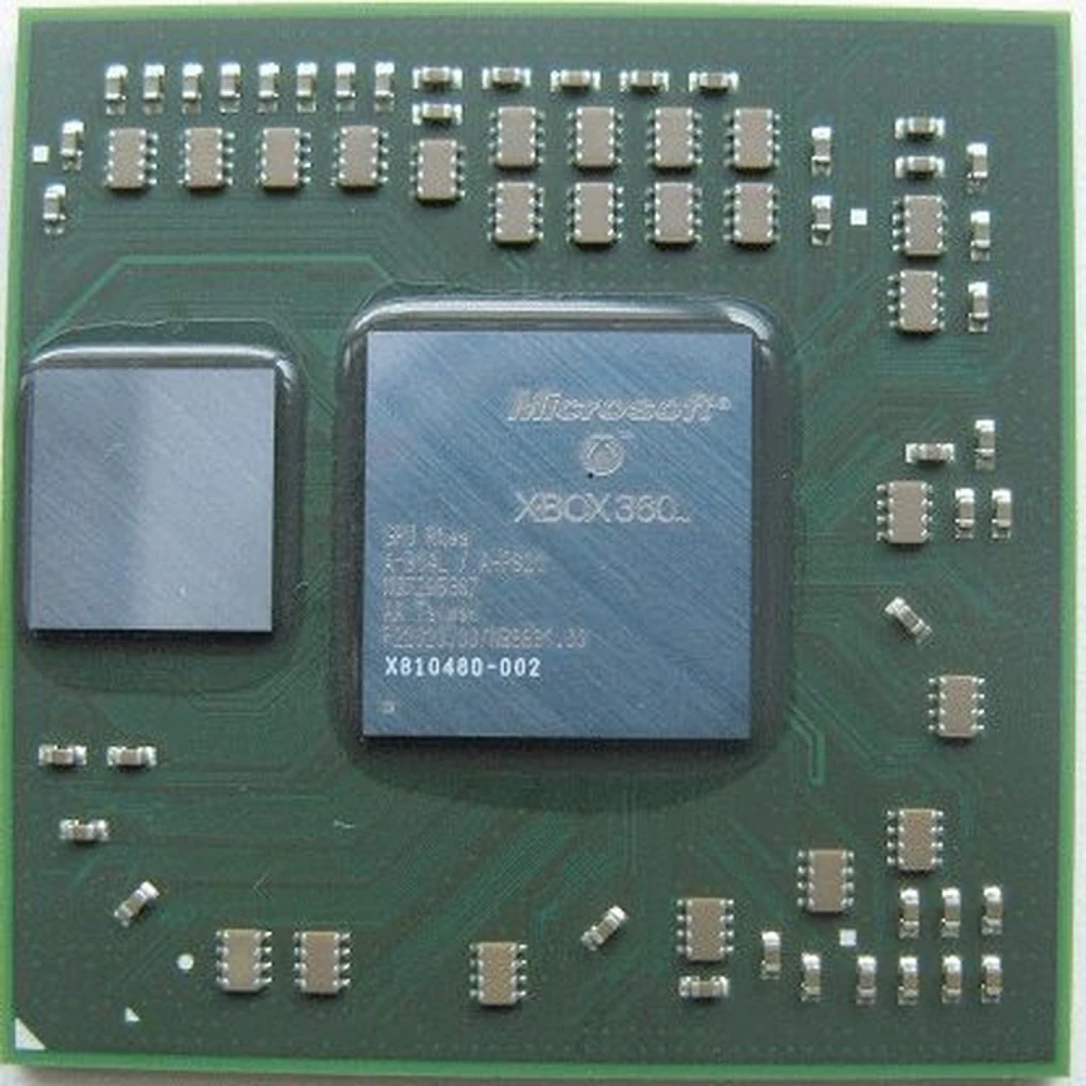 Chipset grafic Xbox X810480-002 reboleat fara plumb pentru reparatie Xbox 360
