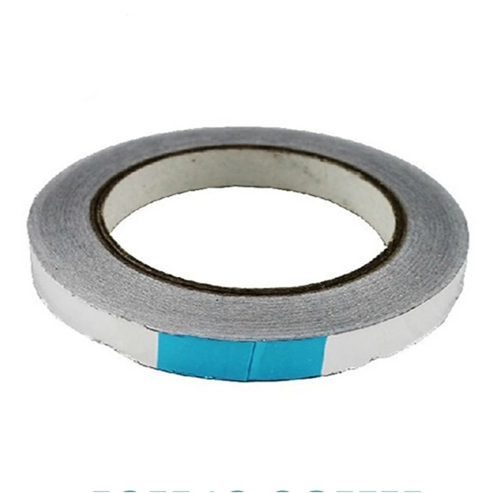 Bandă adezivă aluminiu 10mm (50 metri) - Rolă profesională Mlink