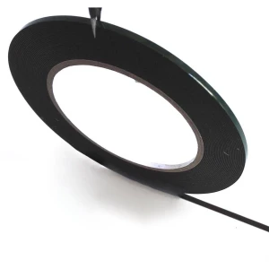 Bandă adezivă dublu adezivă spumă neagră 3mm 20 metri pentru reparații telefoane