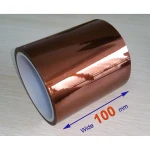 Bandă adezivă Kapton 100mm rezistentă la căldură pentru lipire și reparații