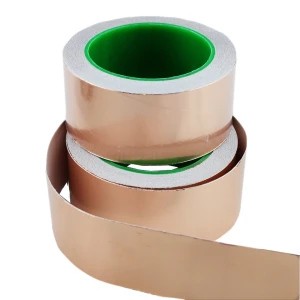 Bandă de cupru adezivă 50mm x 20 metri pentru aplicații electronice