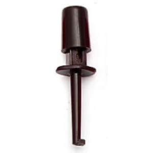 Clip de conexiune pentru sondă de test 4cm negru cu cârlig simplu satkit