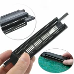 Vista lateral del conector 72 pin para cartuchos Nintendo NES compatible