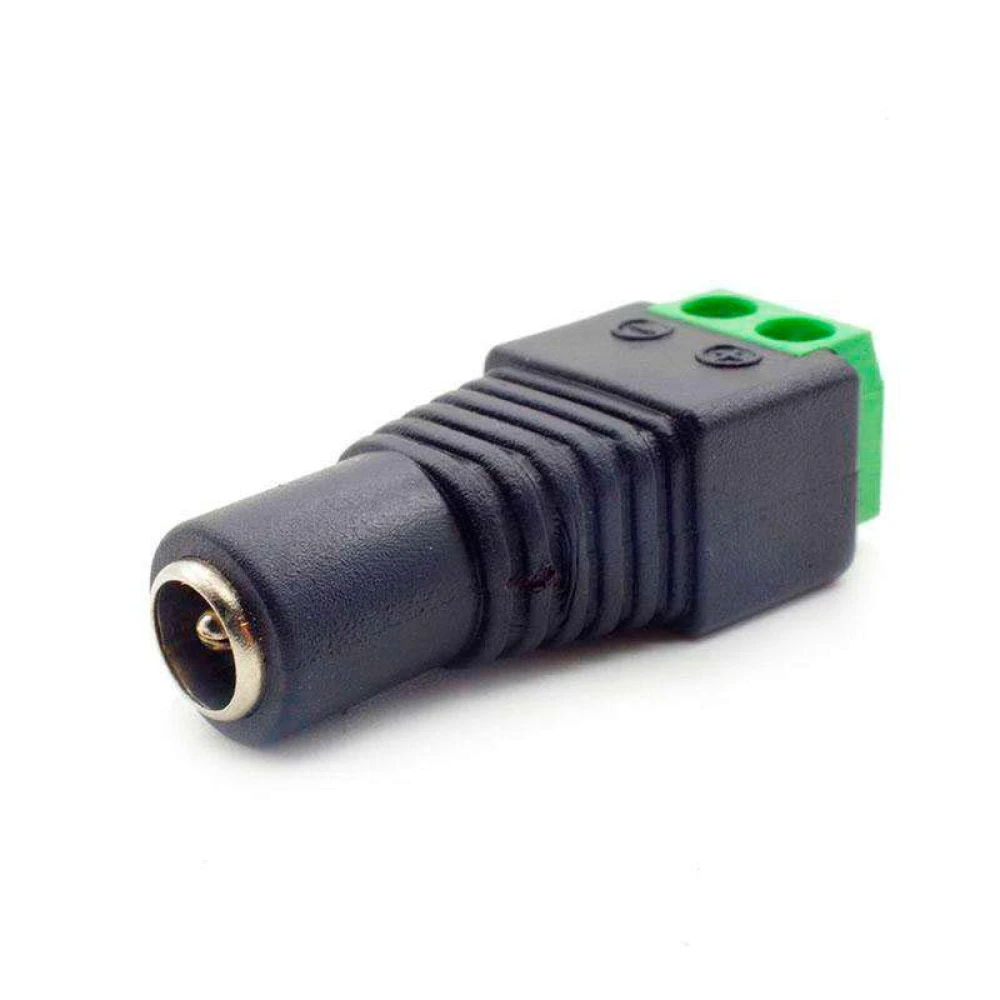 Conector bornă femelă pentru bandă LED 12V DC de alimentare